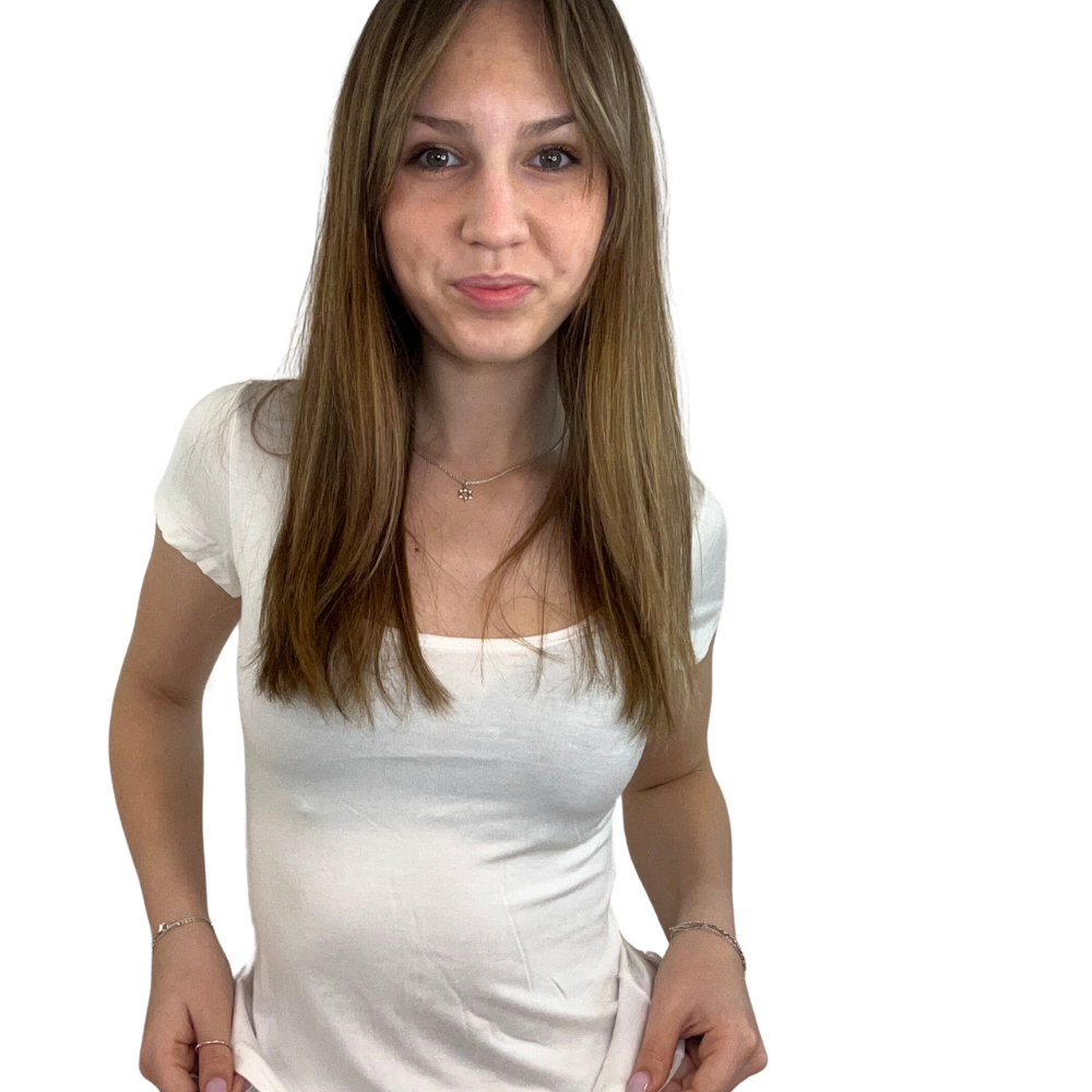 ניקי עמוק שרוול קצר
