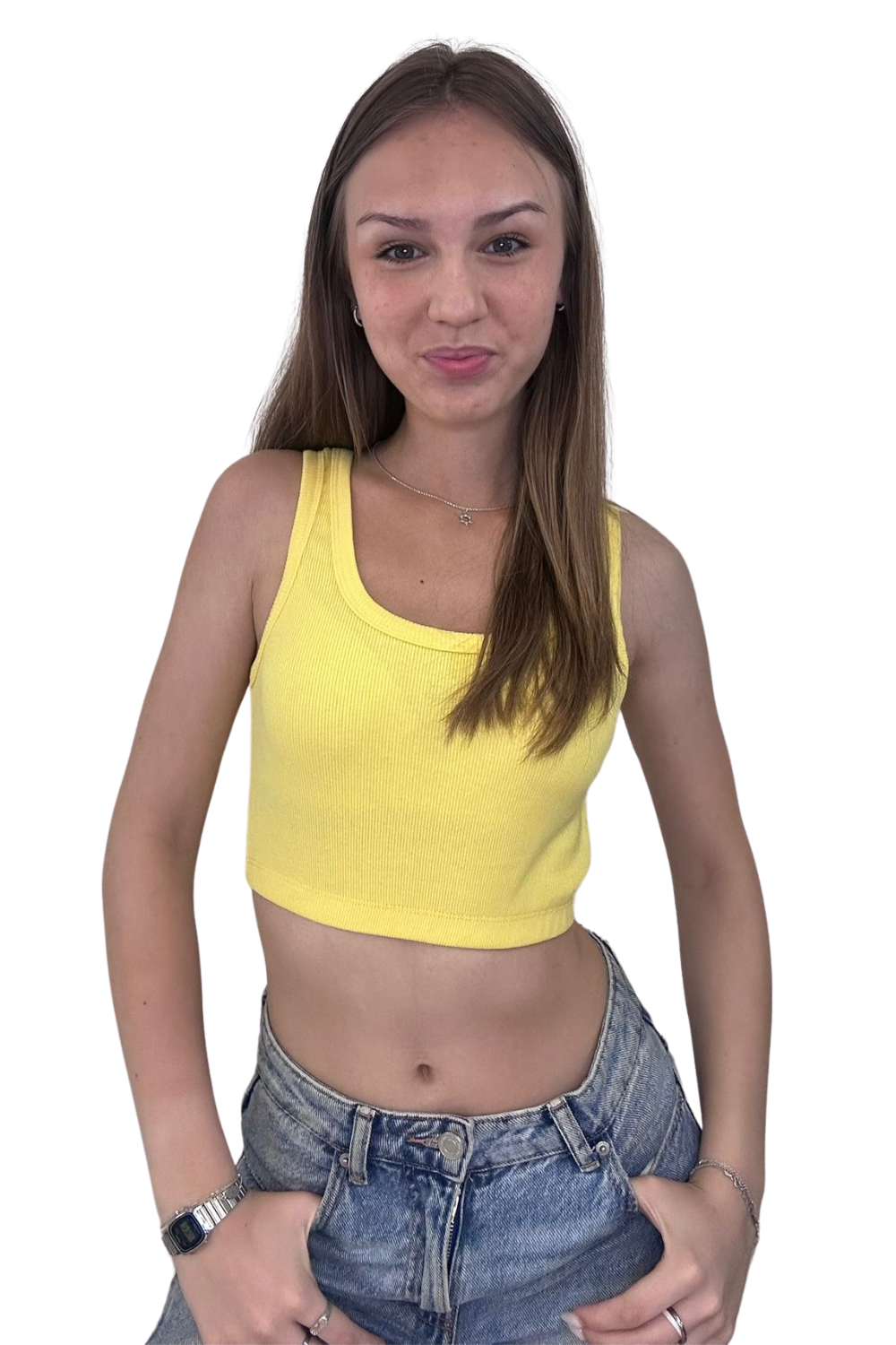 גופיה כתפיה רחבה בטן