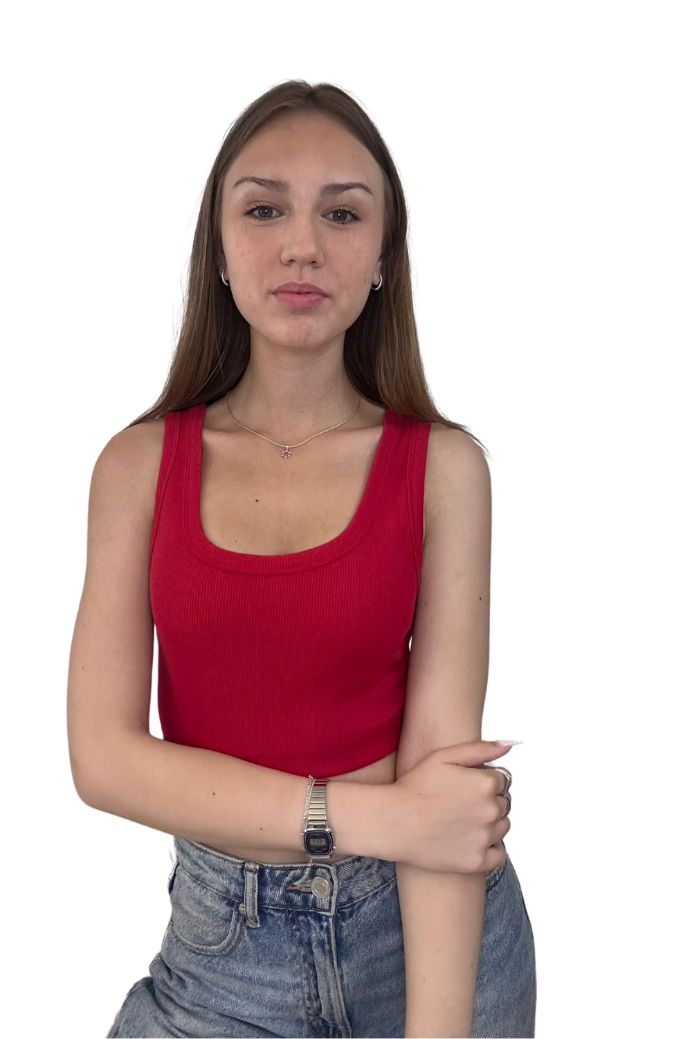 גופיה כתפיה רחבה בטן